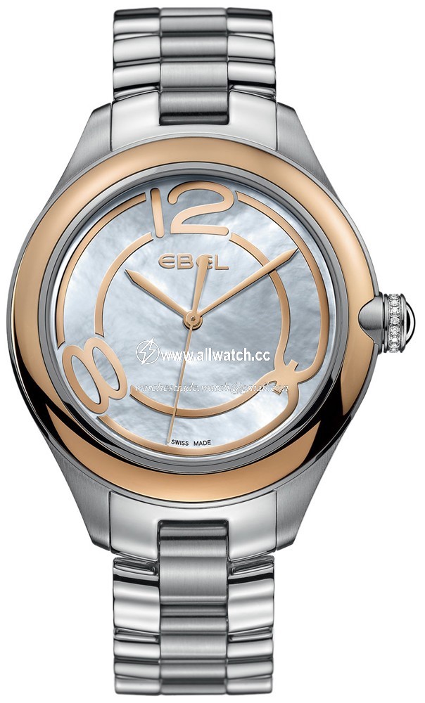 Ebel 1216104 Ladies Quartz Stainless Steel