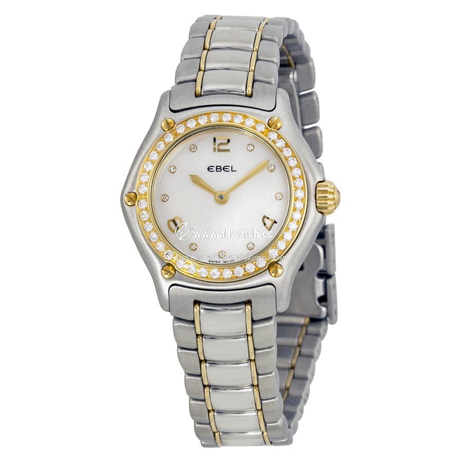 Ebel 1090214/19865P Classic Ladies Quartz Stainless Steel