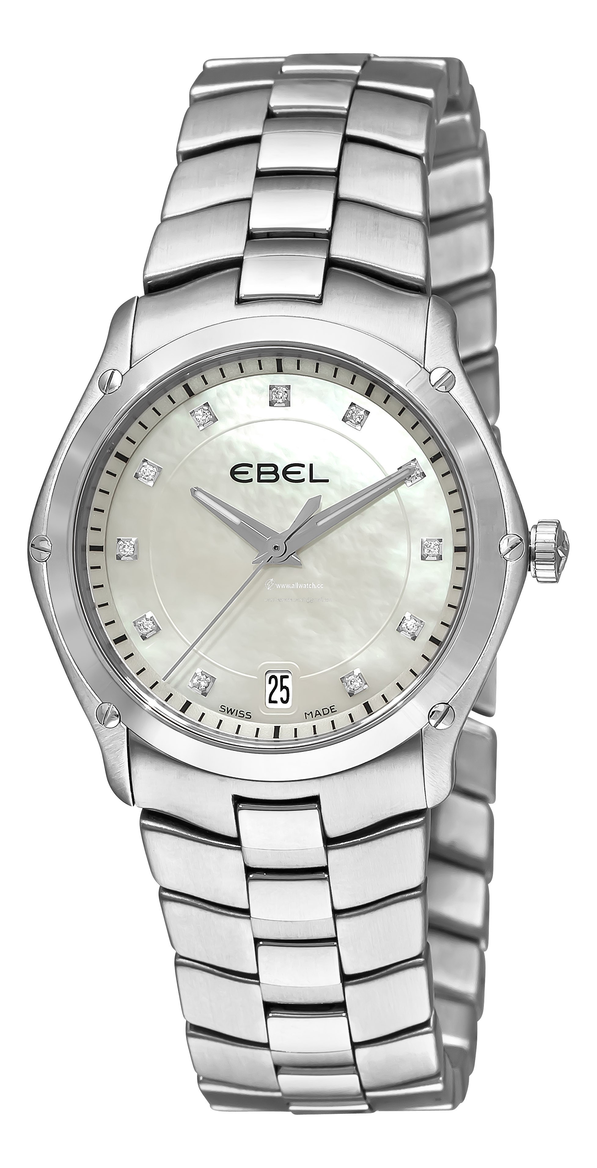 Ebel 1215986 Classic Ladies Quartz Stainless Steel