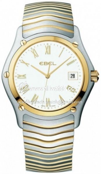 Ebel 1255F41-0225 Classic Mens Quartz 18 Carat Yellow Gold