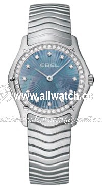 Ebel 9256F24-99825 Classic Ladies Quartz Stainless Steel and Diamonds