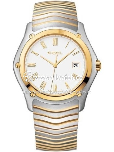Ebel 5359 Classic Mens Quartz Stainless Steel and 18K Yellow Gold