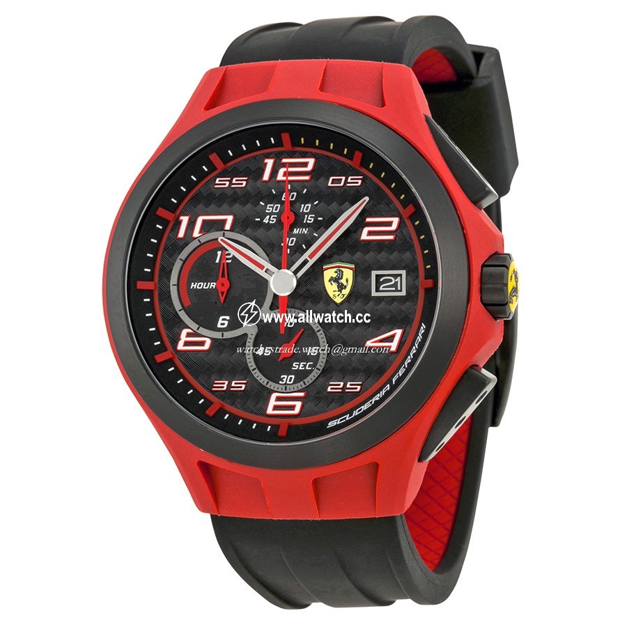 Ferrari 830017 Mens Quartz Red TR90 Composite