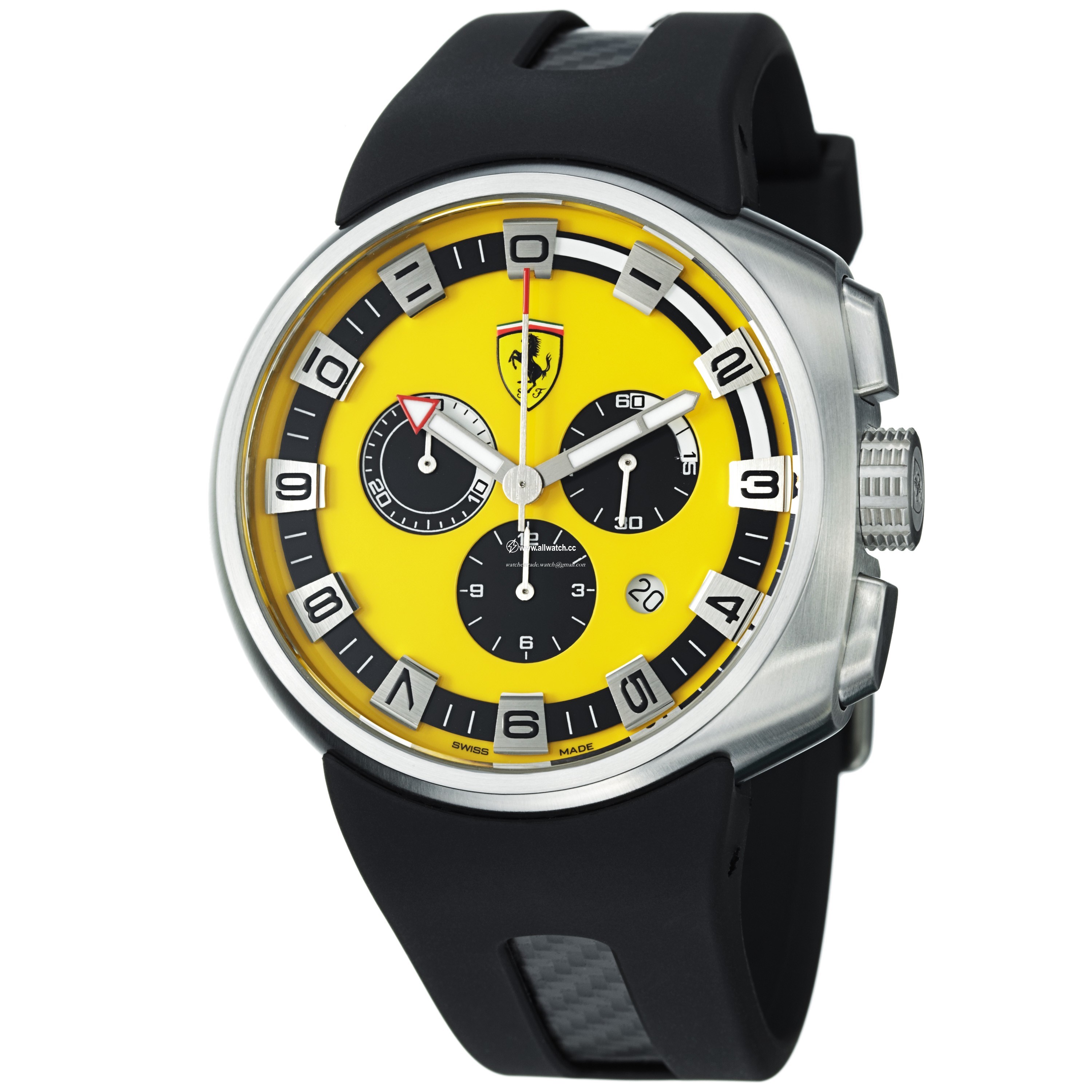 Ferrari FE-10-ACC-CG-FC-YW F1 Mens Quartz Stainless Steel