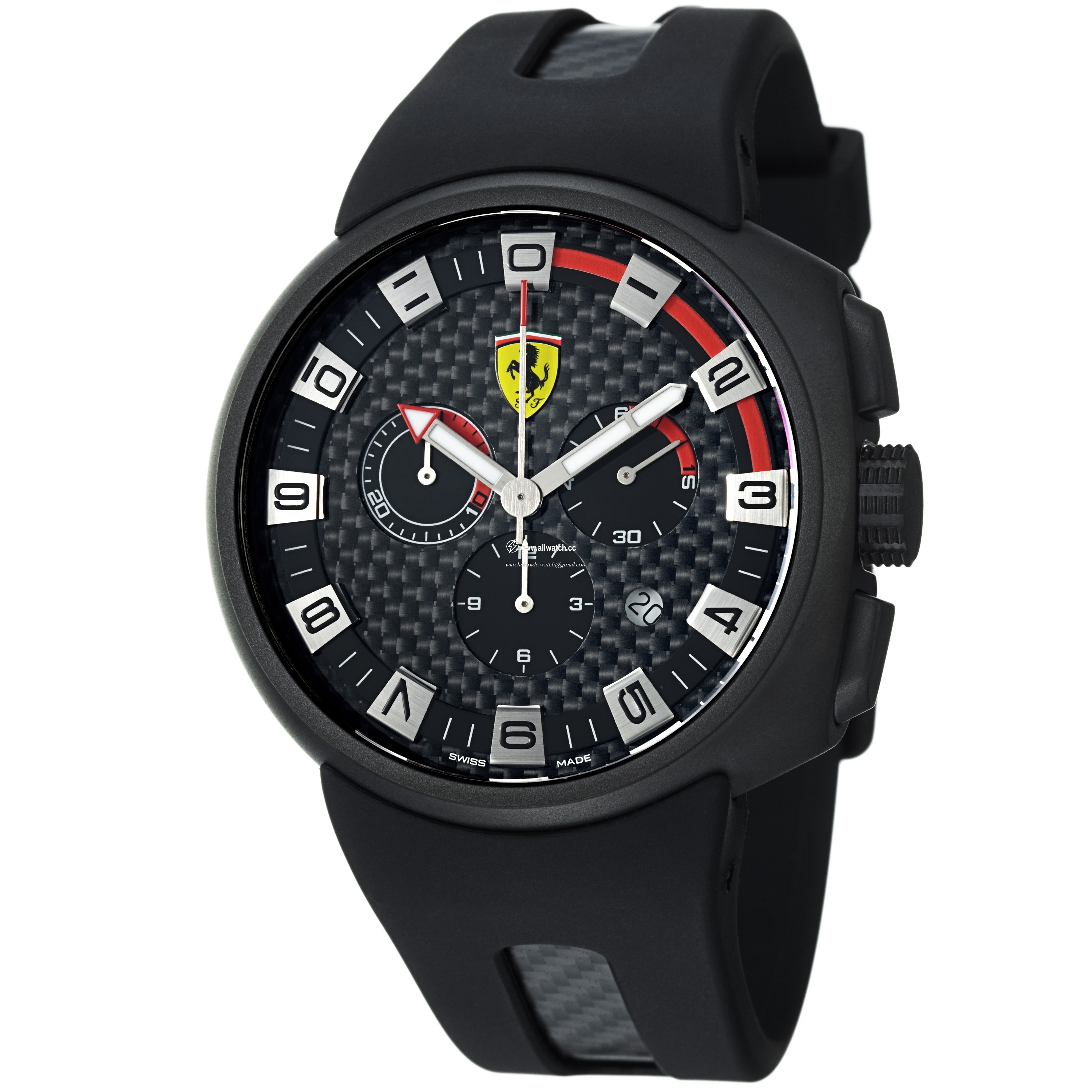 Ferrari FE-10-IPB-CG-FC-FC Mens Quartz Black PVD Stainless Steel