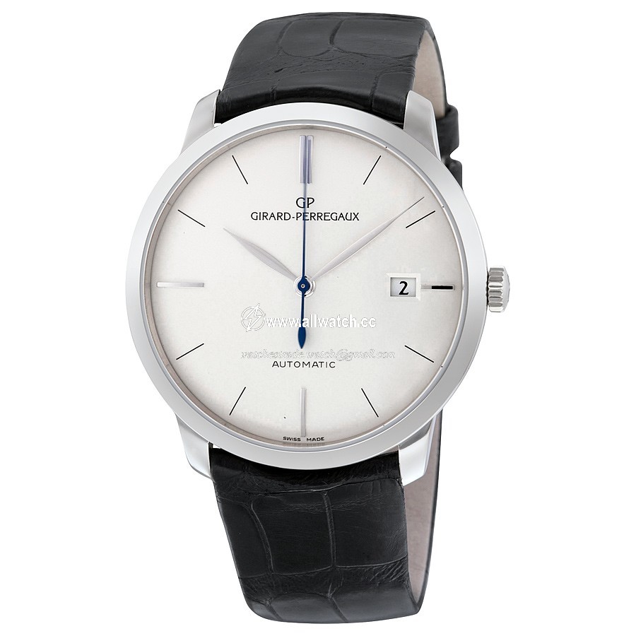 Girard Perregaux 49525-53-131-BK6A Mens Automatic 18kt White Gold