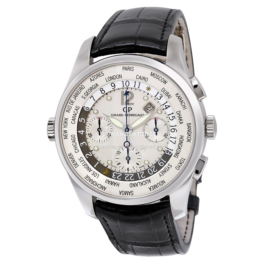 Girard Perregaux 49805-53-151-BA6A Mens Automatic 18K White Gold