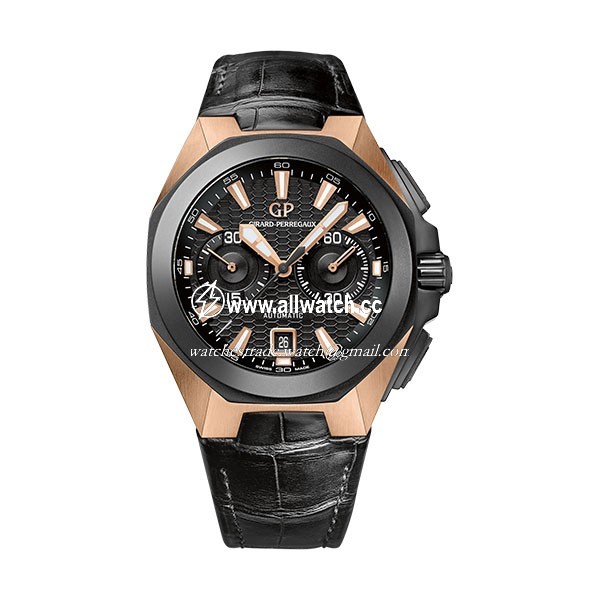 Girard Perregaux 49970-34-633-BB6B Mens Automatic 18K Rose Gold