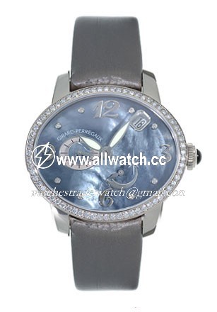 Girard Perregaux 80480-D53-A261-KK2 Cats Eye Ladies Automatic 18kt White Gold