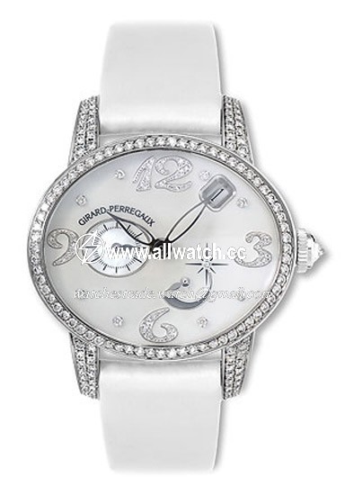 Girard Perregaux 80480-D53-P762-KK7 Cats Eye Ladies Automatic 18kt White Gold