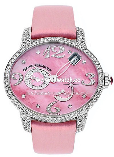 Girard Perregaux 80480-D53-P962-KK9 Cats Eye Ladies Automatic 18kt White Gold