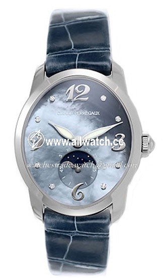 Girard Perregaux 80490-53-261-CK4A Cats Eye Ladies Automatic 18kt White Gold
