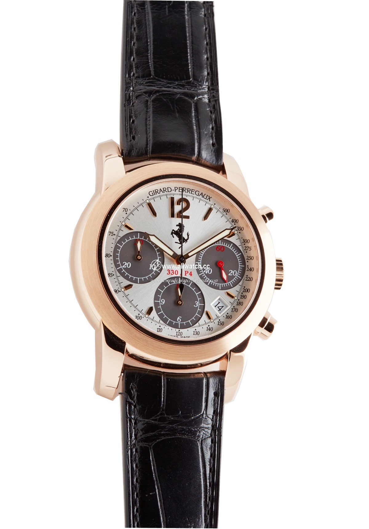 Girard Perregaux 80280.0.52.1142 Ferrari Mens Automatic 18K Rose Gold