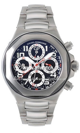 Girard Perregaux 80180-1-11-6516 Laureato Mens Automatic Stainless Steel