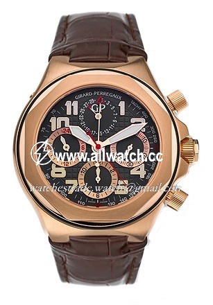Girard Perregaux 80180-52-212-BBEA Laureato Mens Automatic 18kt Rose Gold
