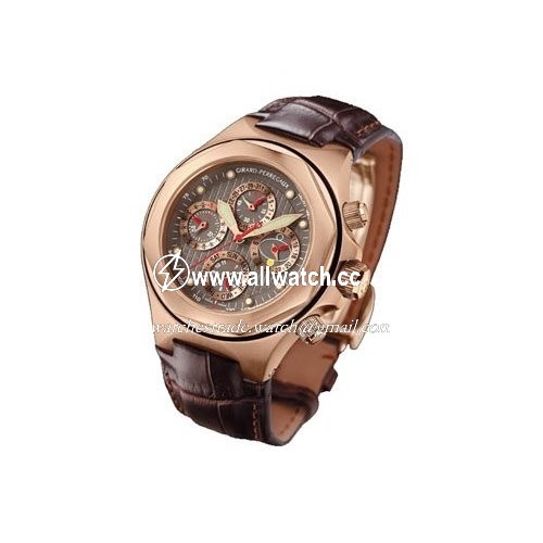 Girard Perregaux 90190-52-231-BBED Laureato Mens Automatic 18kt Rose Gold