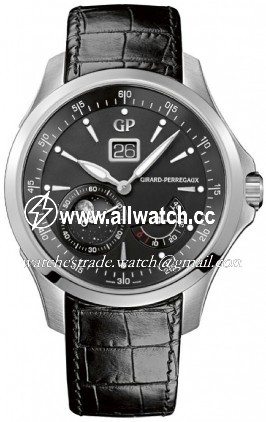Girard Perregaux 49650-11-631-BB6A Traveller Mens Automatic Stainless Steel