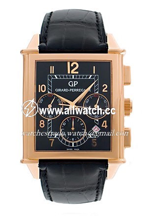 Girard Perregaux 25840-0-52-6056 Vintage Mens Automatic 18kt Rose Gold