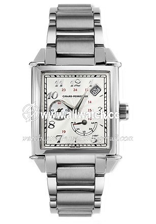 Girard Perregaux 25850-6-53-1171 Vintage Mens Automatic 18kt White Gold