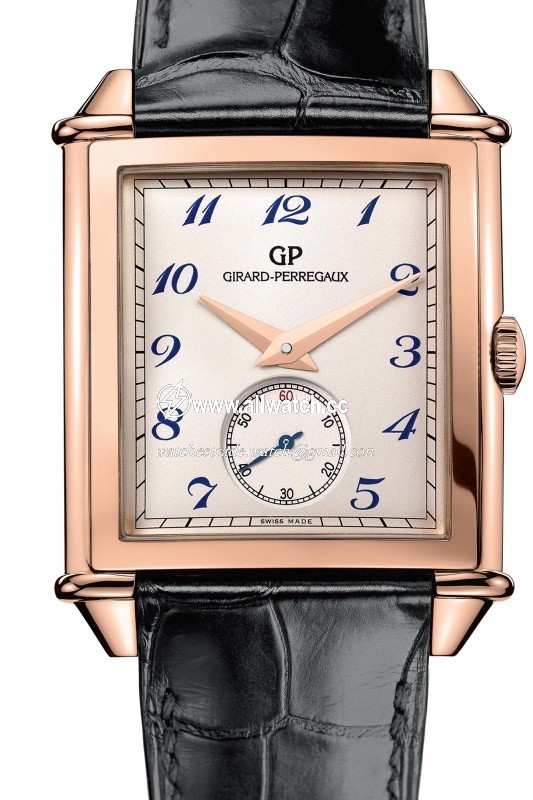 Girard Perregaux 25880-52-721-BB6A Vintage Mens Automatic 18k Pink Gold