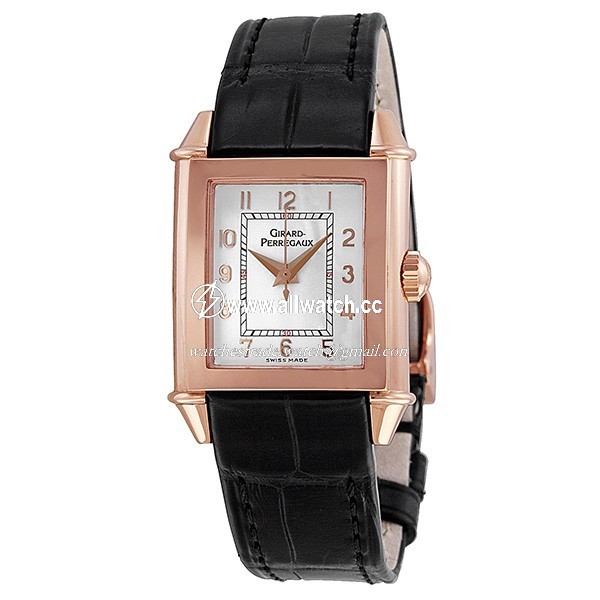 Girard Perregaux 25900-52-111-BA6A Vintage Ladies Hand Wind 18 kt Rose Gold