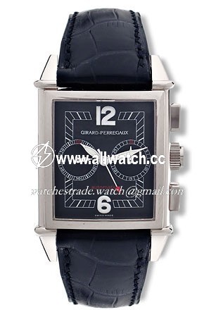 Girard Perregaux 25990-0-53-6056 Vintage Mens Automatic 18kt White Gold