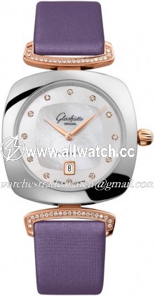 Glashutte 1-03-01-08-06-02 Ladies Quartz Stainless Steel