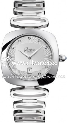 Glashutte 1-03-01-10-12-14 Ladies Quartz Stainless Steel