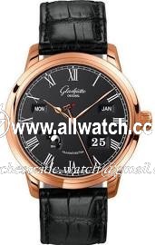 Glashutte 100-02-25-05-05 Mens Automatic 18K Rose Gold