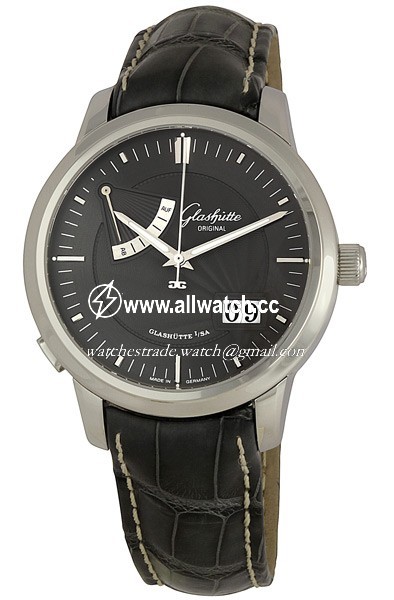 Glashutte 10001040204 Senator Mens Automatic Stainless Steel