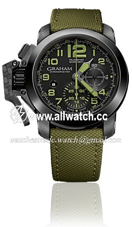 Graham 2CCAU.G01A Mens Automatic Black PVD Stainless Steel