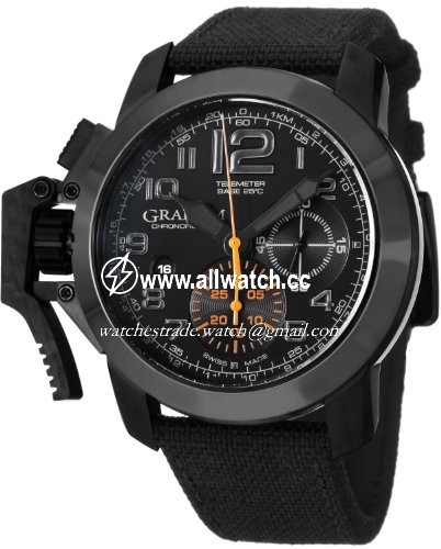 Graham 8443 Mens Automatic Black PVD Stainless Steel