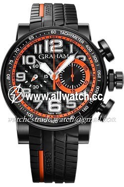 Graham 9657 Silverstone Mens Automatic Black PVD Stainless Steel