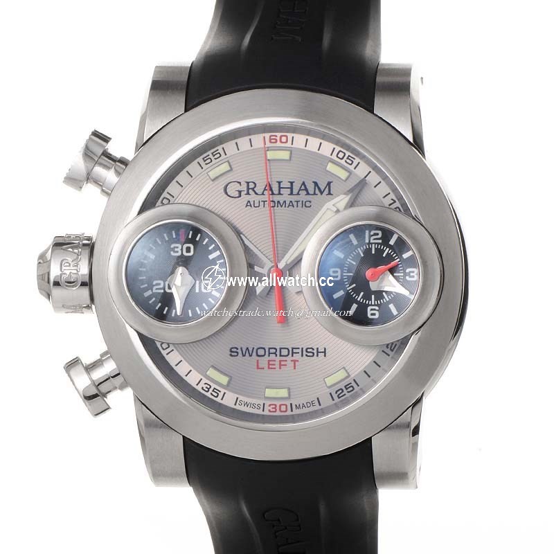 Graham 2SWBS.S09L.K58S Swordfish Mens Automatic Stainless Steel