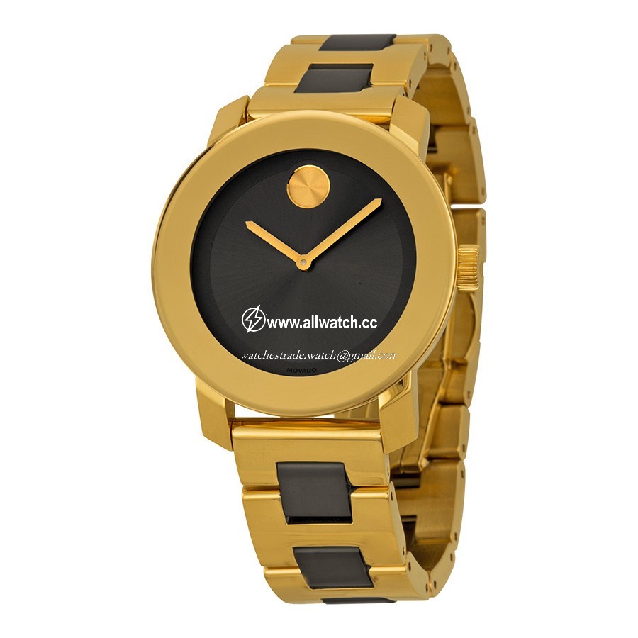 Movado 3600338 Bold Ladies Quartz Yellow Gold-plated Stainless Steel