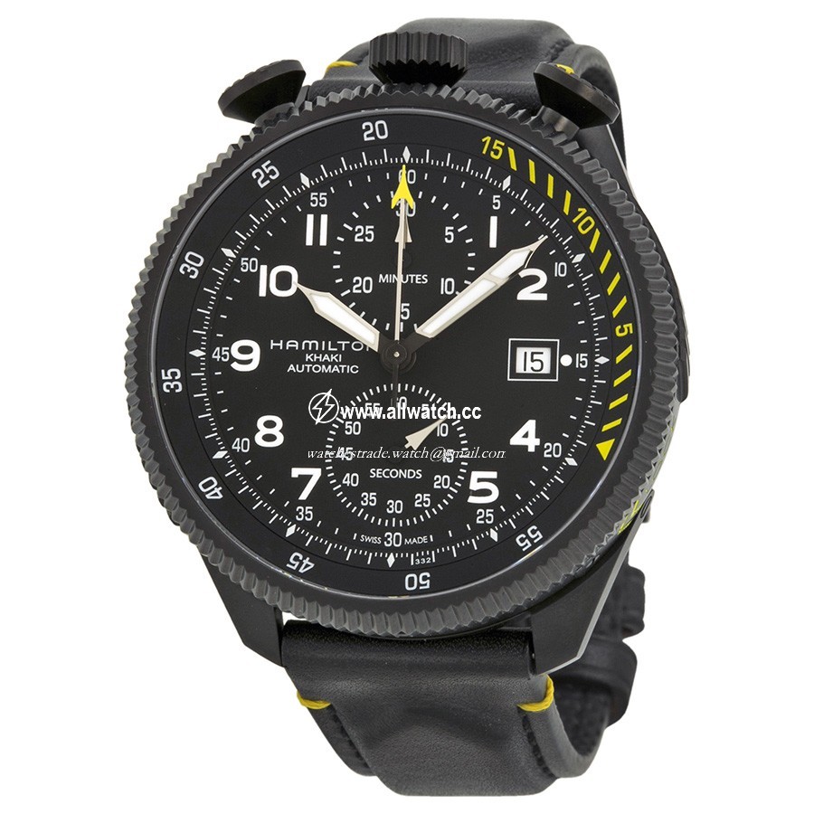 Hamilton H76786733 Mens Automatic Black PVD Stainless Steel