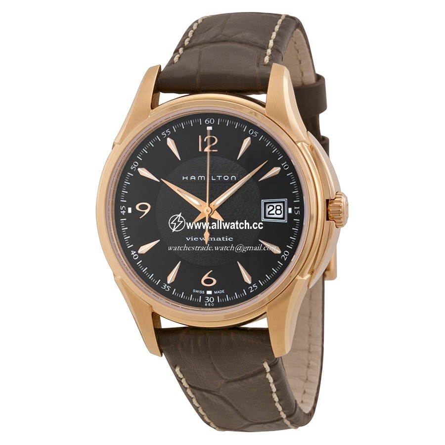 Hamilton H32445585 Jazzmaster Mens Automatic Rose Gold-tone Stainless Steel