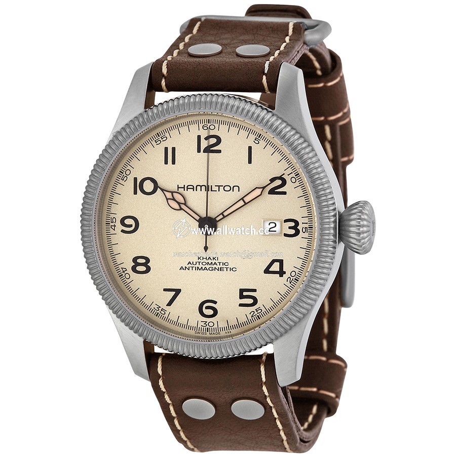 Hamilton H60455593 Khaki Mens Automatic Stainless Steel