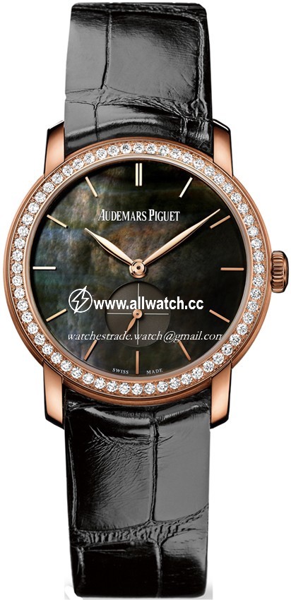 Audemars Piguet 77240OR.ZZ.A001CR.01 Jules Audemars Ladies Hand Wind 18kt Rose Gold