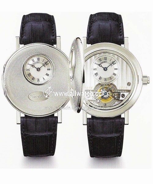 Breguet 1801BB/12/2W6 Classique Complications Mens Hand Wind 18kt White Gold