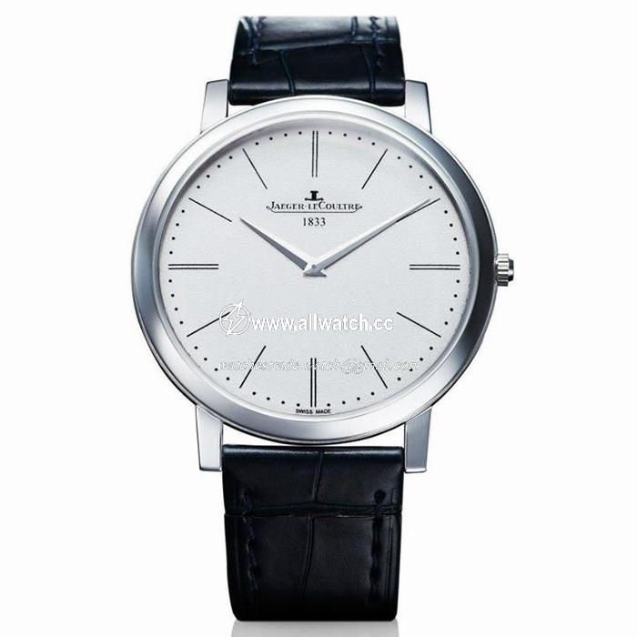 Jaeger LeCoultre Q1296520 Master Mens Hand Wind Platinum 950