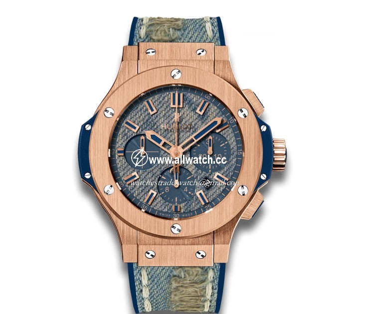 Hublot 301.PL.2780.NR.JEANS Mens Automatic Satin-finished 18K Red Gold