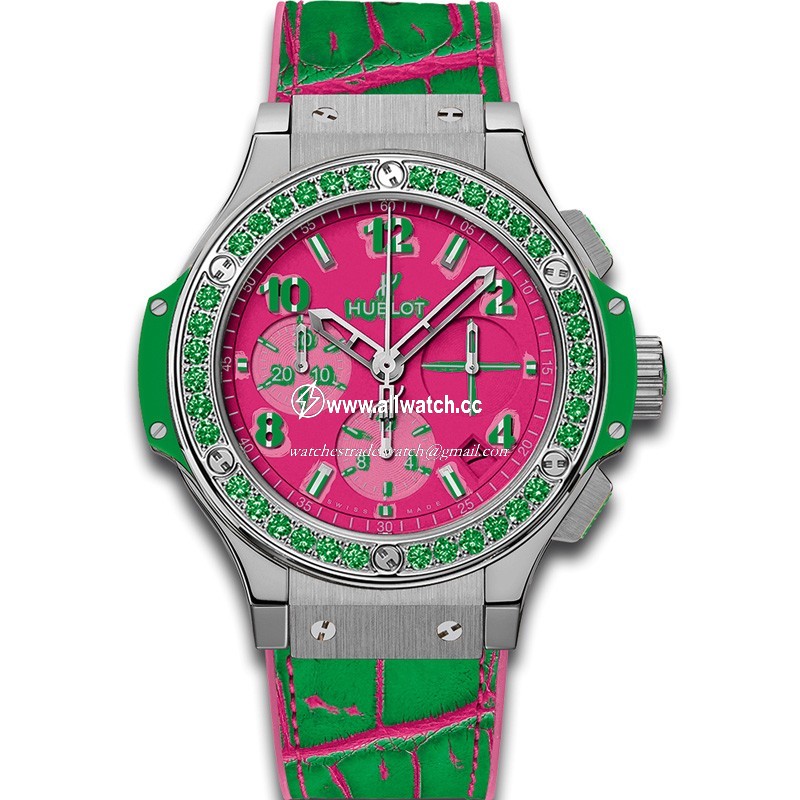 Hublot 341.SG.7379.LR.1222.POP15 Ladies Automatic olished and Satin-finished Stainless Steel