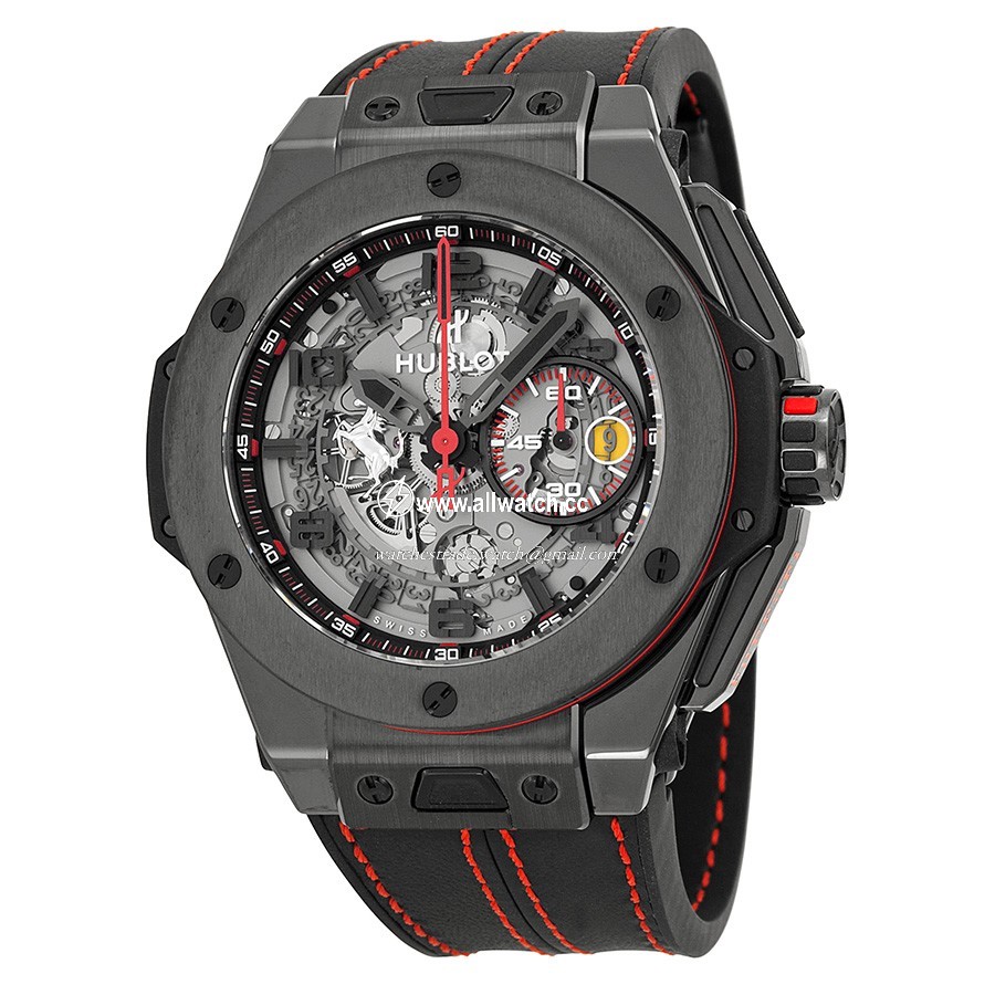 Hublot 401.CX.0123.VR Mens Automatic Satin-finished black Ceramic