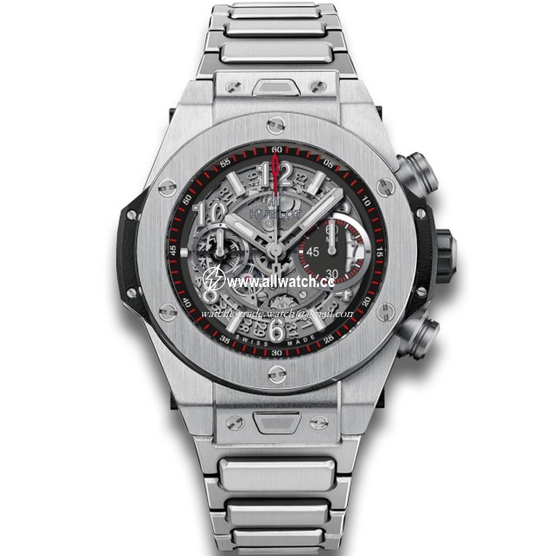 Hublot 411.NX.1170.NX Mens Automatic Polished and Brushed Titanium