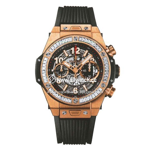 Hublot 411.OX.1180.RX.1904 Mens Automatic 18K King Gold