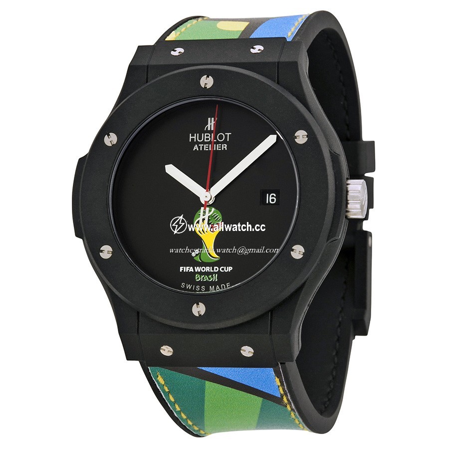 Hublot 500.XI.1100.VR.FIF14 Mens Quartz Black Composite