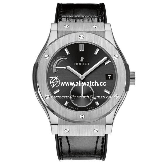 Hublot 516.NX.1470.LR.1104 Mens Hand Wind Polished and Satin-finished Titanium
