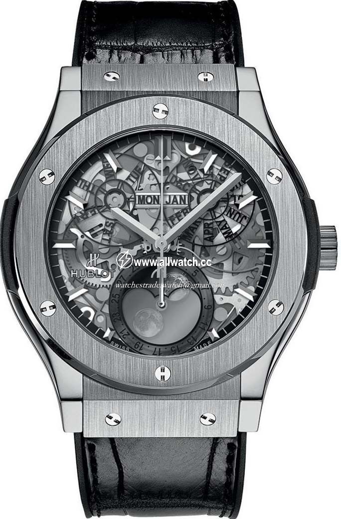 Hublot 517.NX.0170.LR Mens Automatic Polished and Satin-finished Titanium