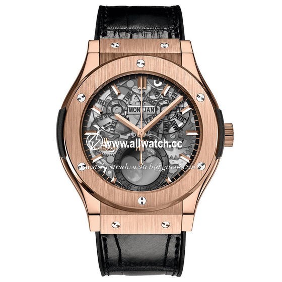 Hublot 517.OX.0180.LR Mens Automatic Polished and Satin-finished 18K King Gold